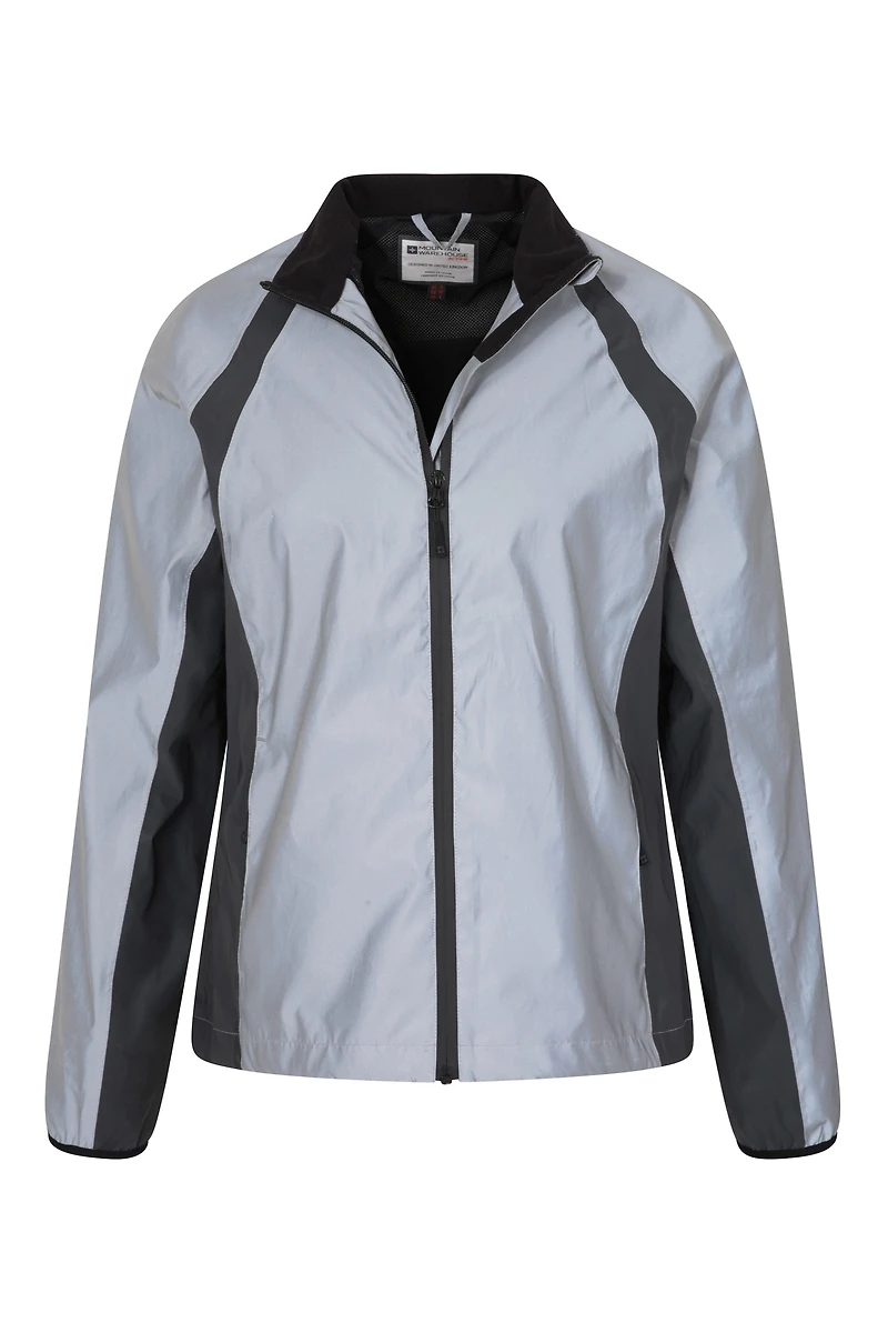 Shine 360° Reflective Womens Waterproof Jacket