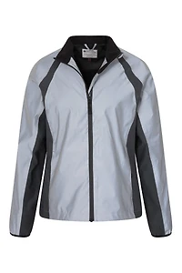 Shine 360° Reflective Womens Waterproof Jacket