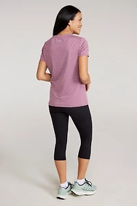 Vitality V Neck Womens Tee