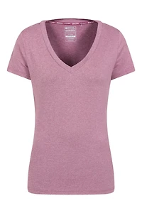 Vitality V Neck Womens Tee