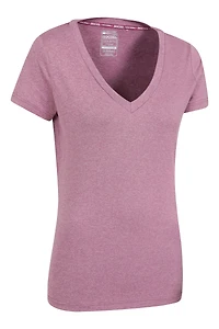 Vitality V Neck Womens Tee