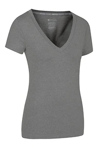 Vitality V Neck Womens Tee