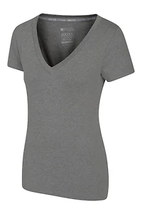 Vitality V Neck Womens Tee