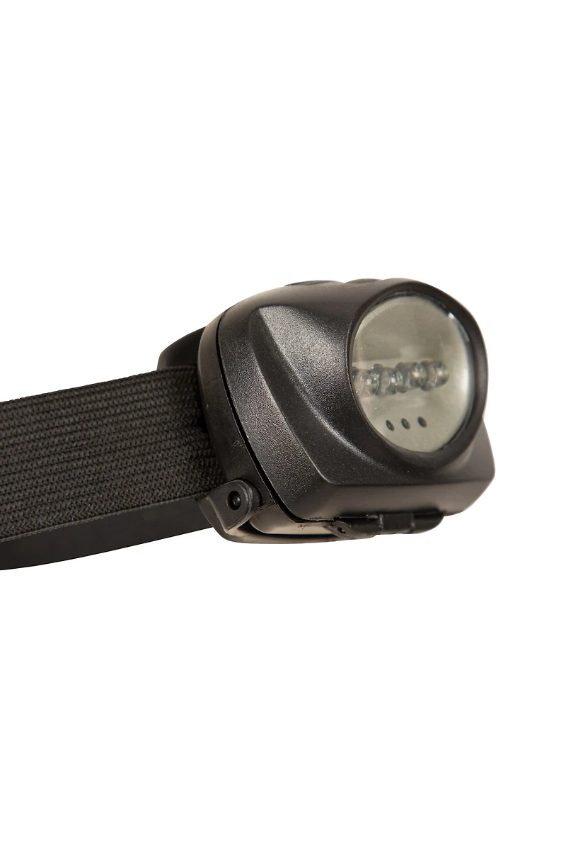 4 Red & 1 White LED Headlamp