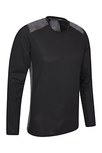 Aspect Panel Long Sleeve Mens Top