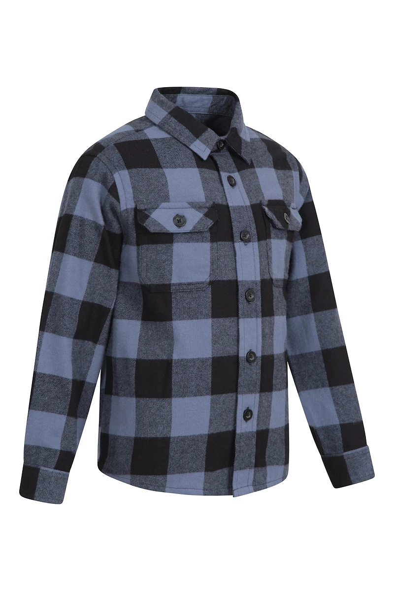 Flannel Kids Check Shirt