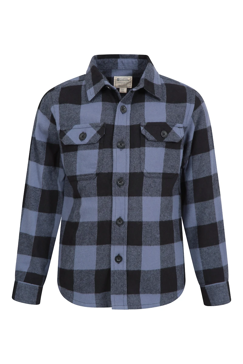 Flannel Kids Check Shirt