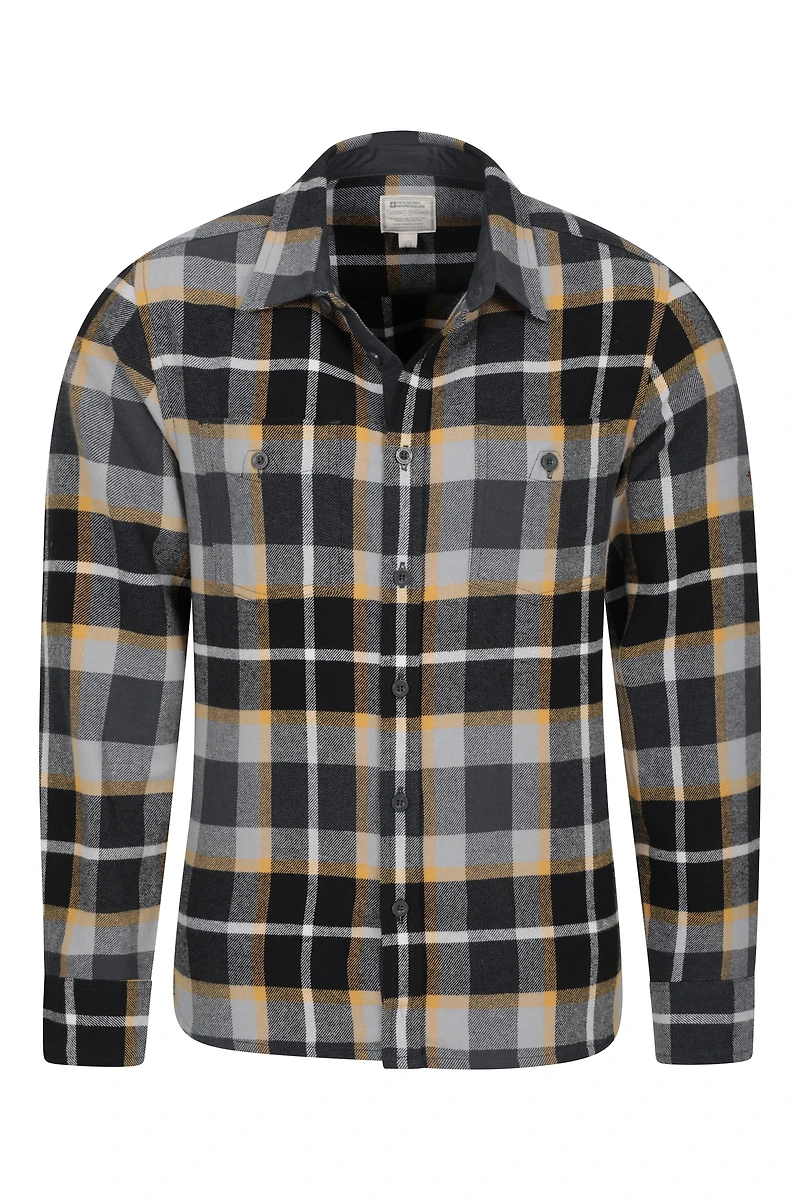 Lumberjack Flannel Long Sleeve Mens Shirt