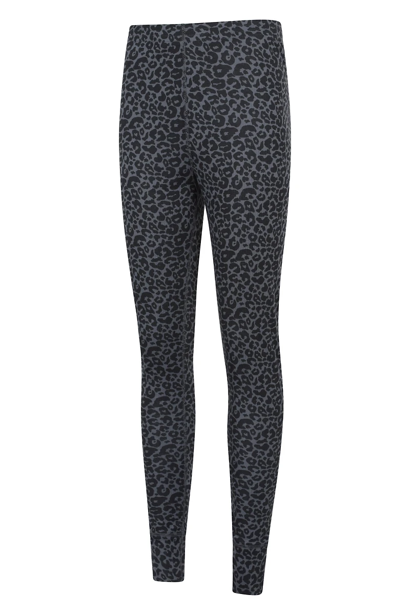 Talus Printed Womens Thermal Leggings