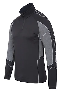 Quiver Mens Seamless Base Layer Top