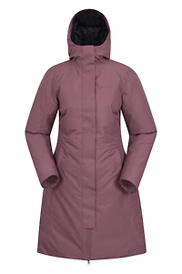 Polar Hybrid Womens Long Down Jacket