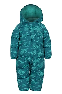 Frosty Printed Toddler Insulated Suit