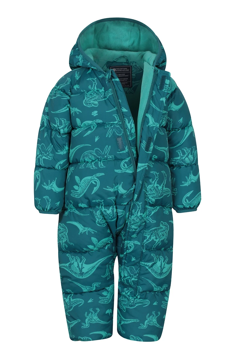 Frosty Printed Toddler Insulated Suit