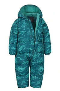 Frosty Printed Toddler Insulated Suit