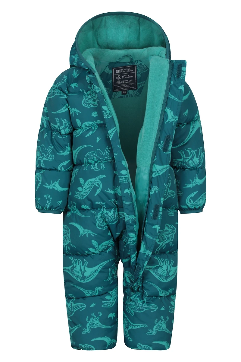 Frosty Printed Toddler Insulated Suit