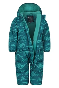 Frosty Printed Toddler Insulated Suit