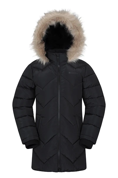 Galaxy Kids Water-resistant Long Insulated Jacket