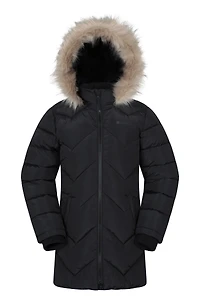 Galaxy Kids Water-resistant Long Insulated Jacket