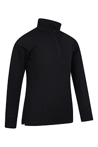 Talus Kids Zip Neck Base Layer Top