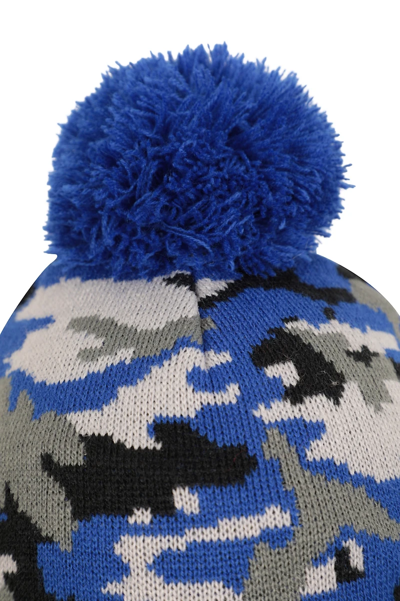 Camo Fleece Kids Beanie