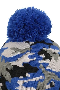 Camo Fleece Kids Beanie