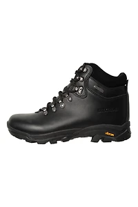 Latitude Extreme Mens Leather Waterproof Hiking Boots