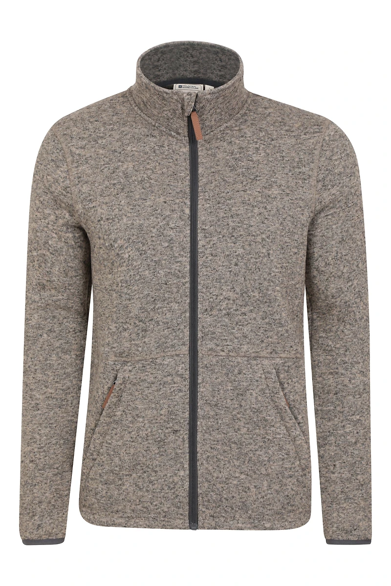 Idris II Mens Full-Zip Fleece Jacket