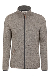 Idris II Mens Full-Zip Fleece Jacket