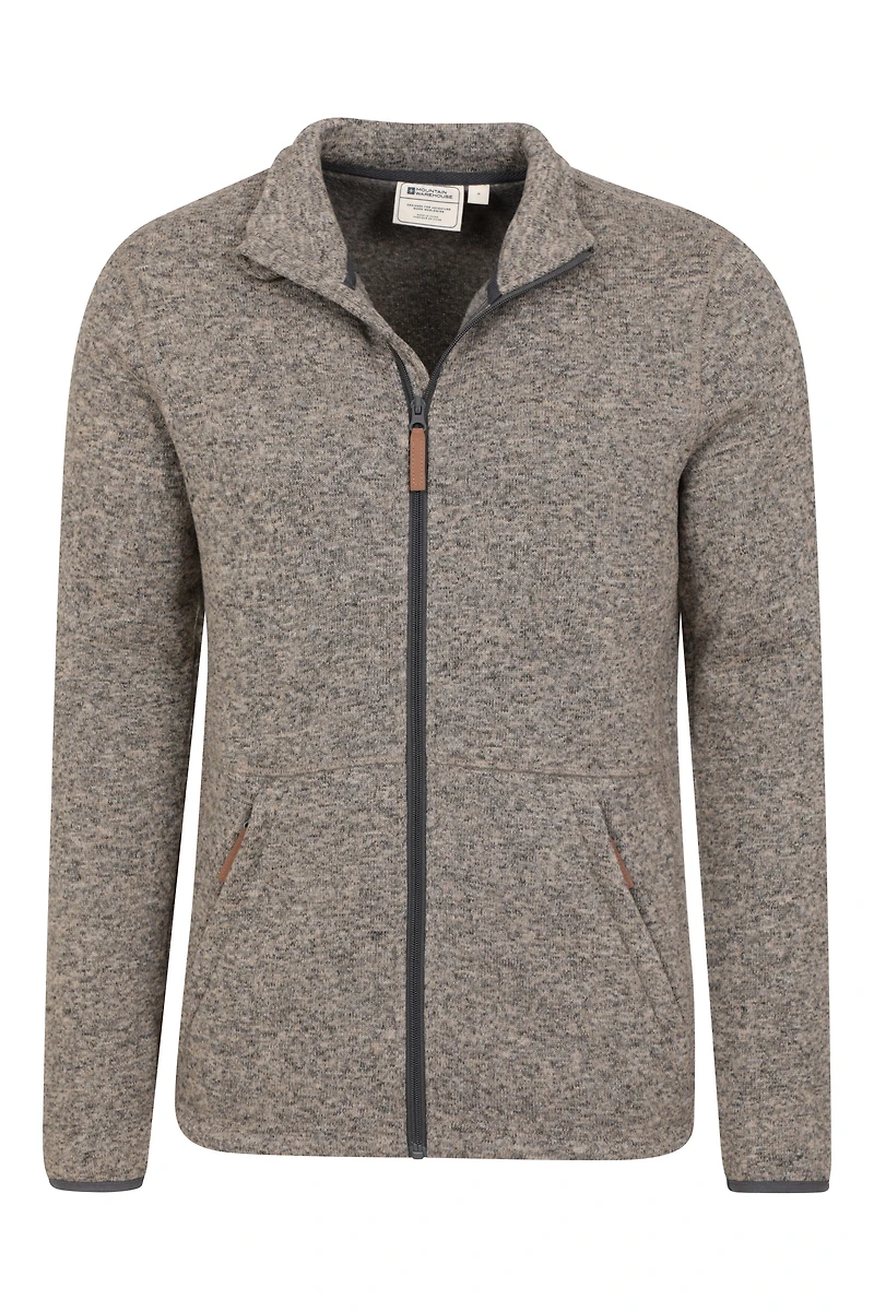 Idris II Mens Full-Zip Fleece Jacket