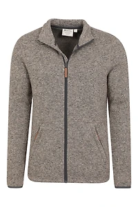 Idris II Mens Full-Zip Fleece Jacket