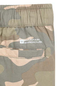 Camo Kids Pants with Reinforced Knees