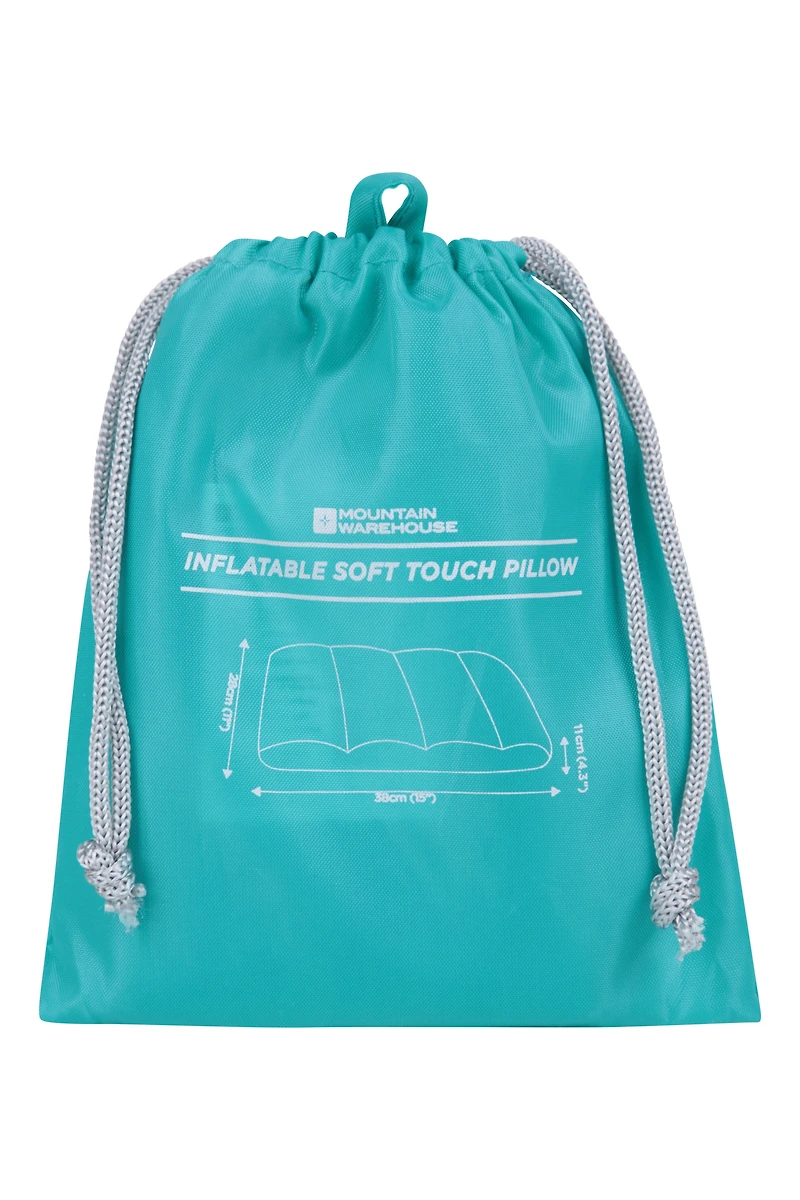 Easy Inflate Soft Touch Pillow