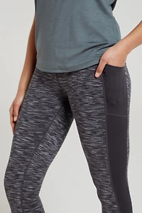 Bend and Stretch Panelled Womens Leggings