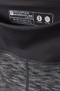 Bend and Stretch Panelled Womens Leggings