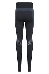 Track Womens High Waisted Seamless Leggings
