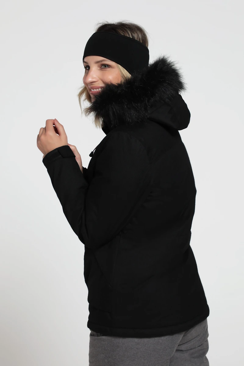 Snow Textured Womens Ski Jacket