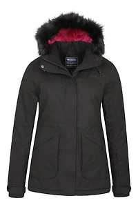 Snow Textured Womens Ski Jacket