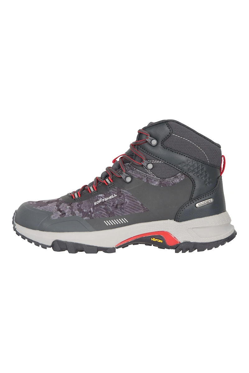 Extreme Spectrum Mens Waterproof Softshell Vibram Hiking Boots