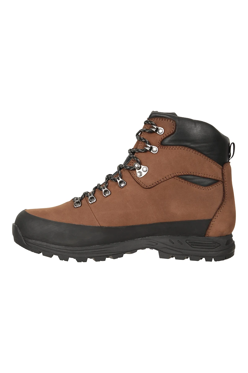 Quest Mens IsoGrip Leather Waterproof Hiking Boots