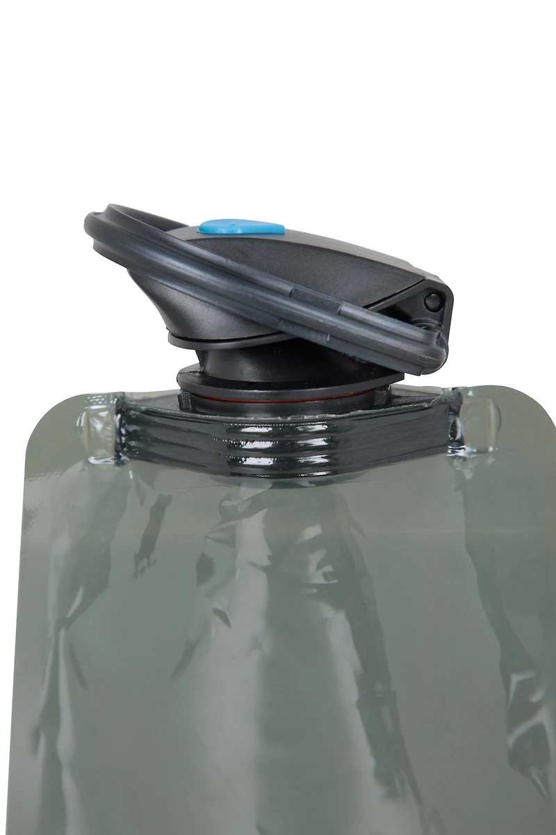 Durable Roll-Up Water Bottle With Karabiner - 24 oz.