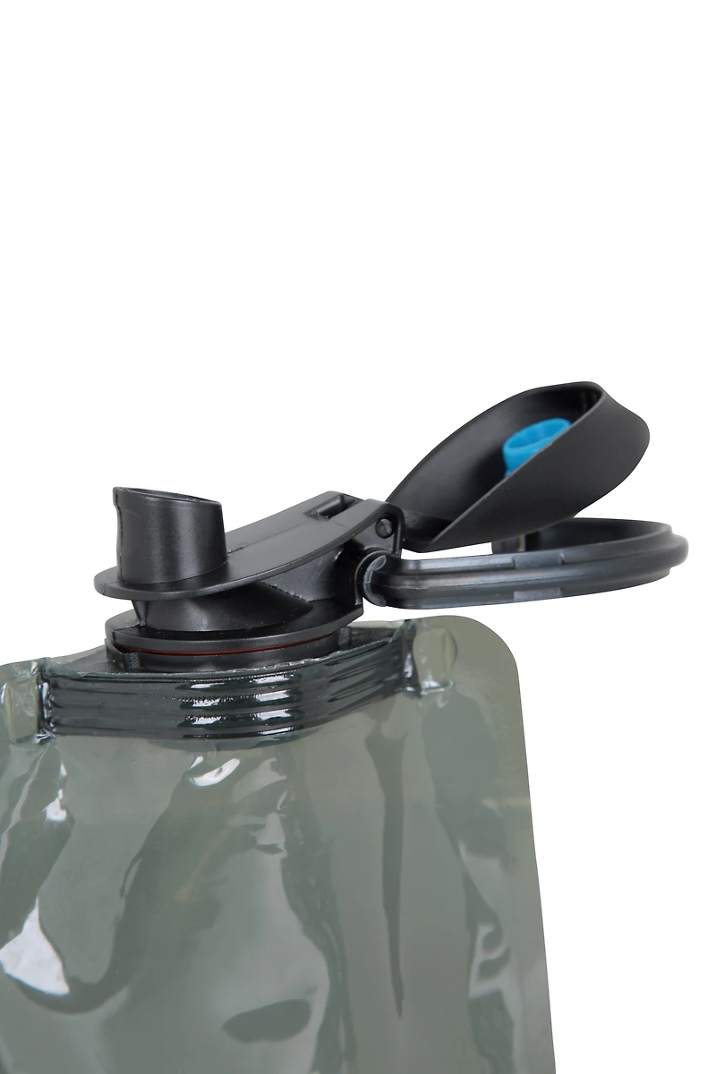 Durable Roll-Up Water Bottle With Karabiner - 24 oz.