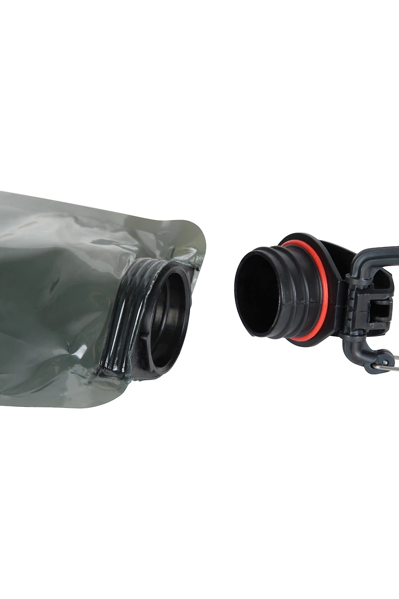 Durable Roll-Up Water Bottle With Karabiner - 24 oz.