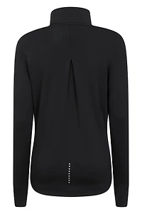 Womens Half-Zip Running Midlayer