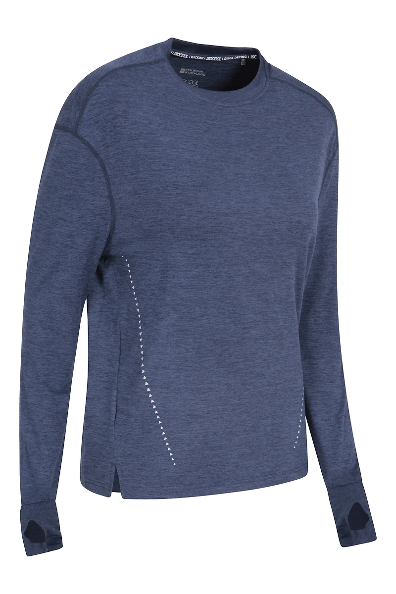 Time Trial Womens Running T-Shirt