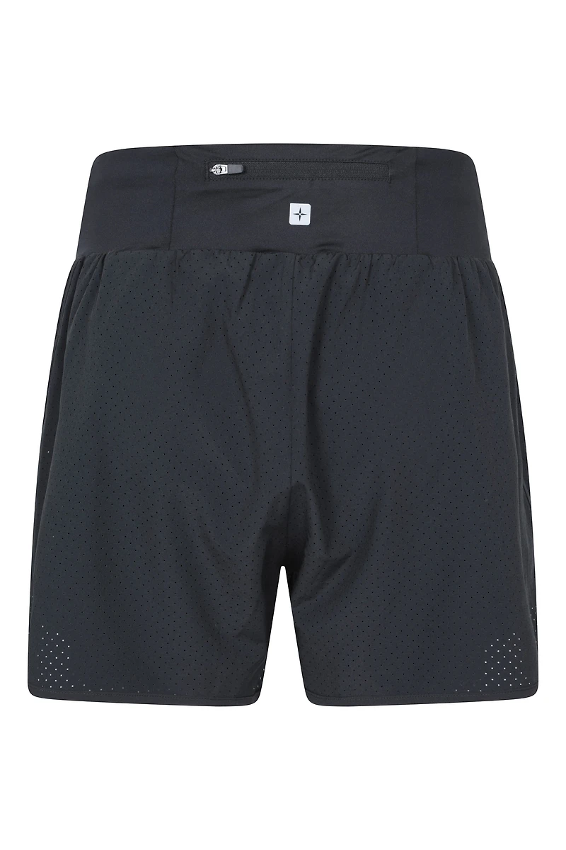 Double-Layer Womens Running Shorts