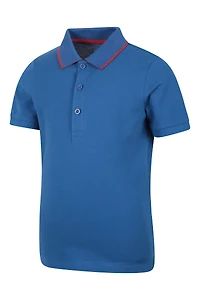 Kids Plain Polo Shirt