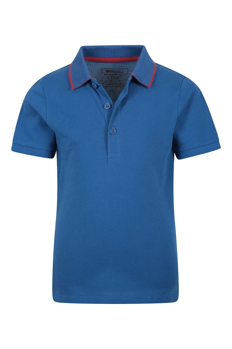 Kids Plain Polo Shirt