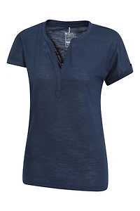 Agra Quick-Dry Womens Slub T-Shirt