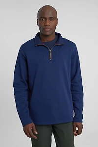 Zeta Mens Zip Neck Top