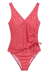 Sardinia Womens Wrap Ruched Swimsuit